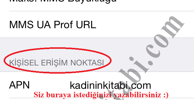 ios 8 kisisel erisim noktasi 3