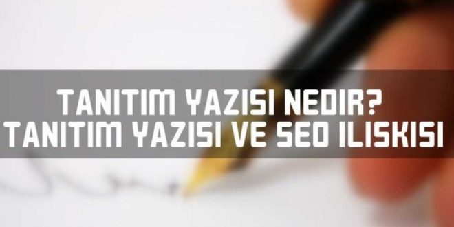 tanitim-yazisi-seo-iliskisi